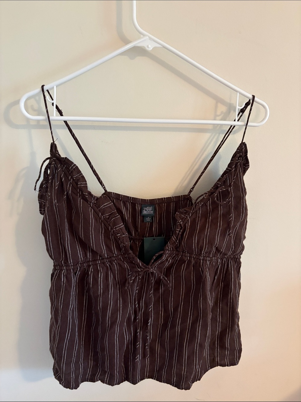 Brown Wild Fable Striped Tank Top